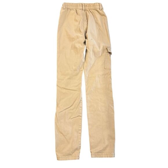 Cisono Juniors Khaki Cargo Jogger Pants Size 5 - Picture 2 of 7